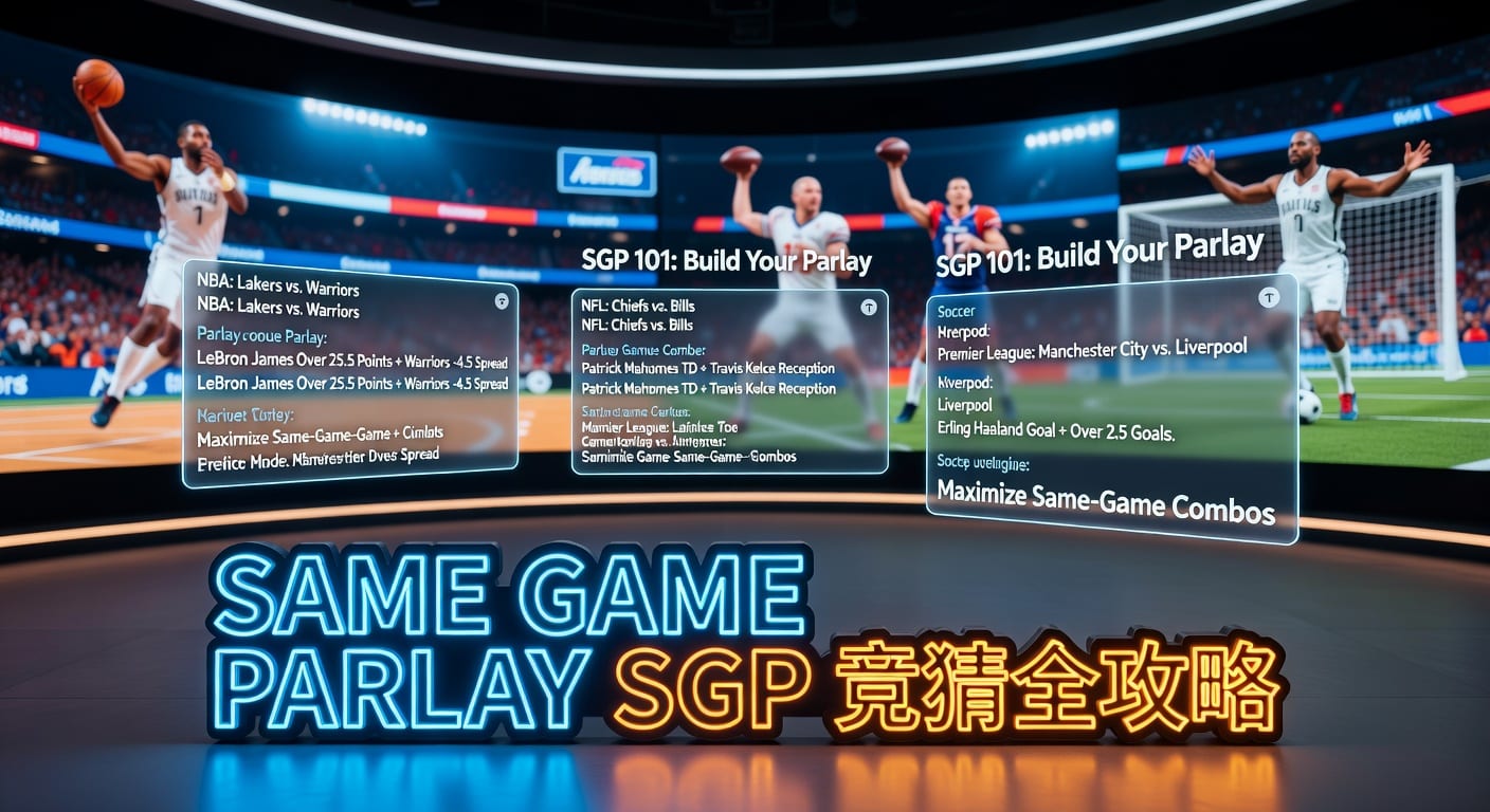 same game parlay SGP 实战解析：组合思路与风控