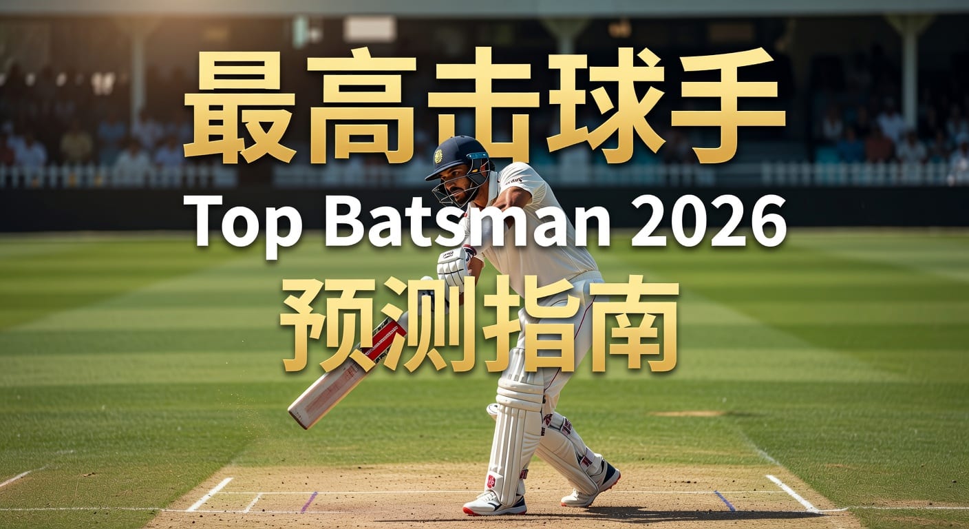 最高击球手 Top Batsman 2026年得分分析