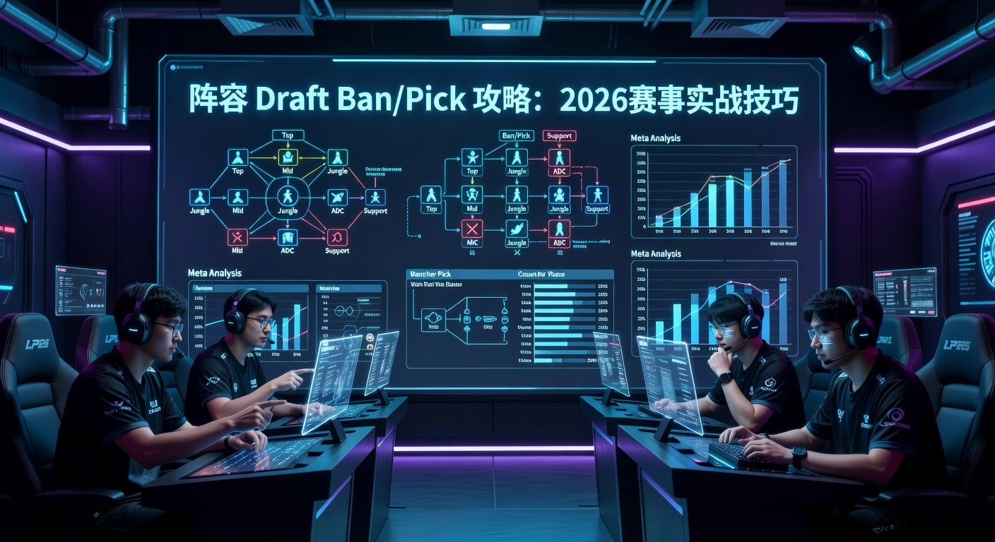 阵容 Draft Ban/Pick实战解析｜至高体育平台入口