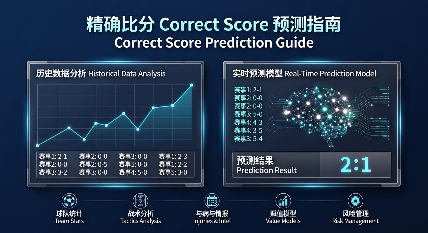 精确比分 correct score：赛前判断、命中逻辑与实战筛选思路