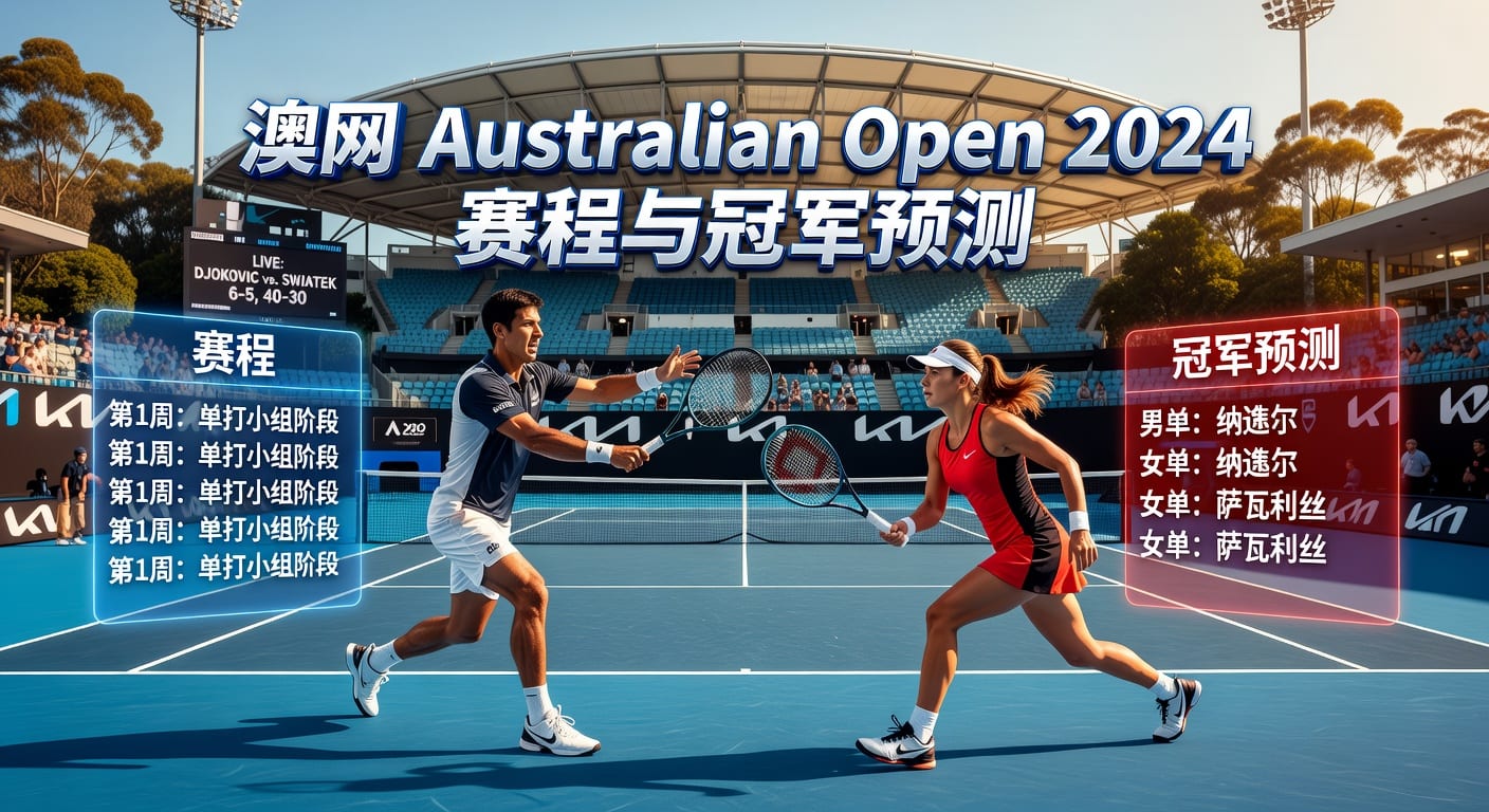 澳网 Australian Open 赛程看点与观赛指南